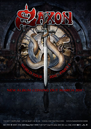 saxon-plakat